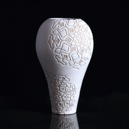 Vase #85 (Matte White)