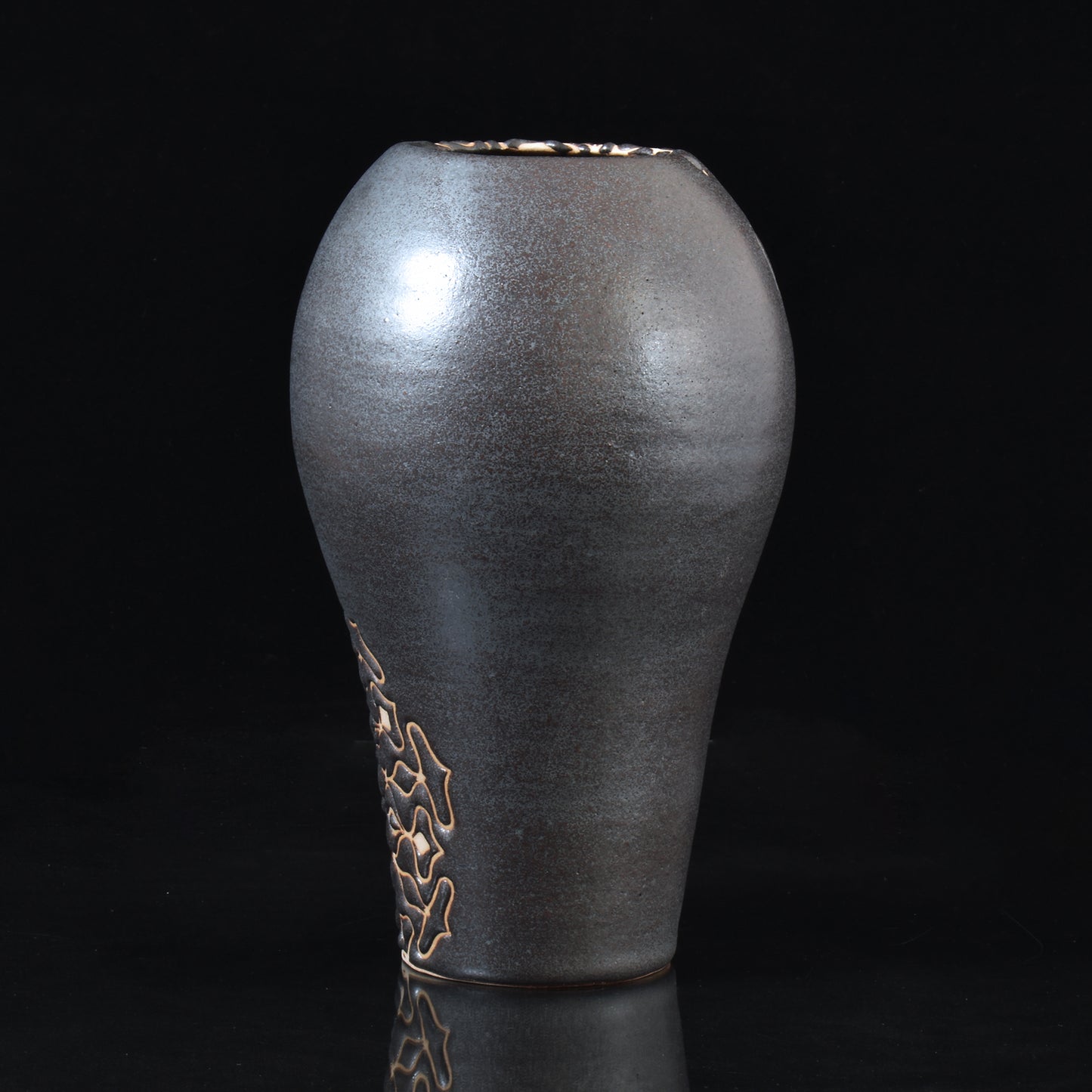 Vase #107 (Black)